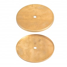 Brass trim D131, H6 mm